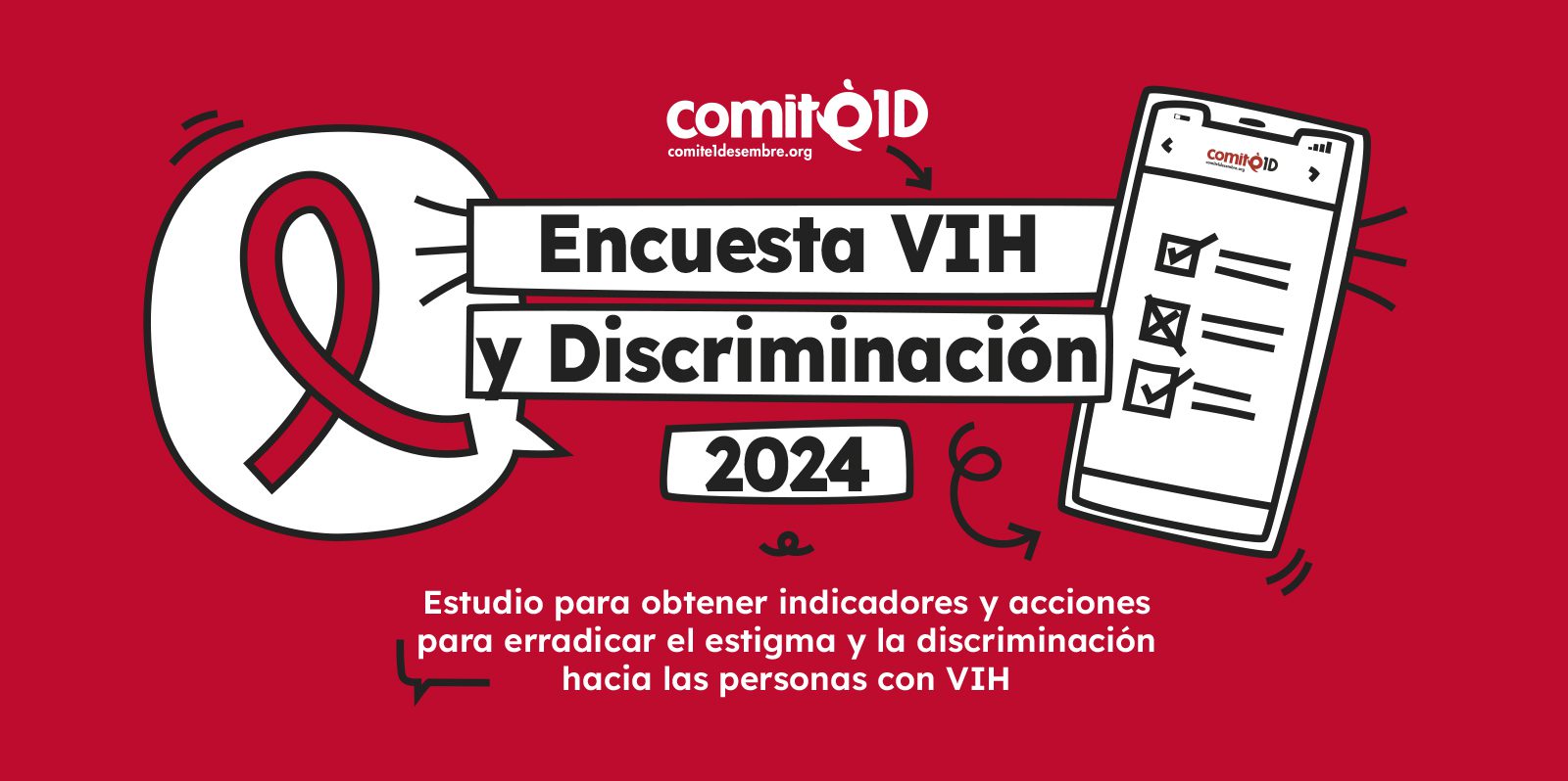 Encuesta ‘VIH y discriminación’ 2024 del C1D