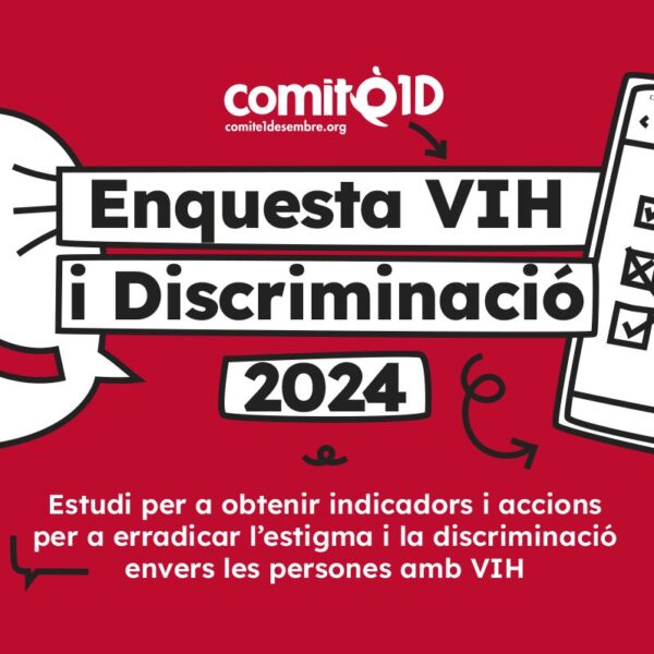 Enquesta ‘VIH i discriminació’ 2024 del C1D